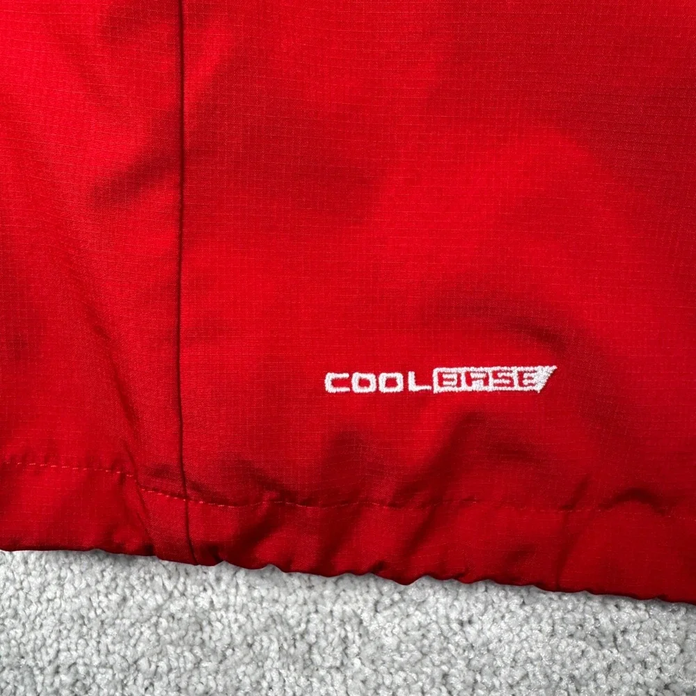 St. Louis Cardinals Pullover Mens L Red MLB Baseball Majestic Training Jacket
